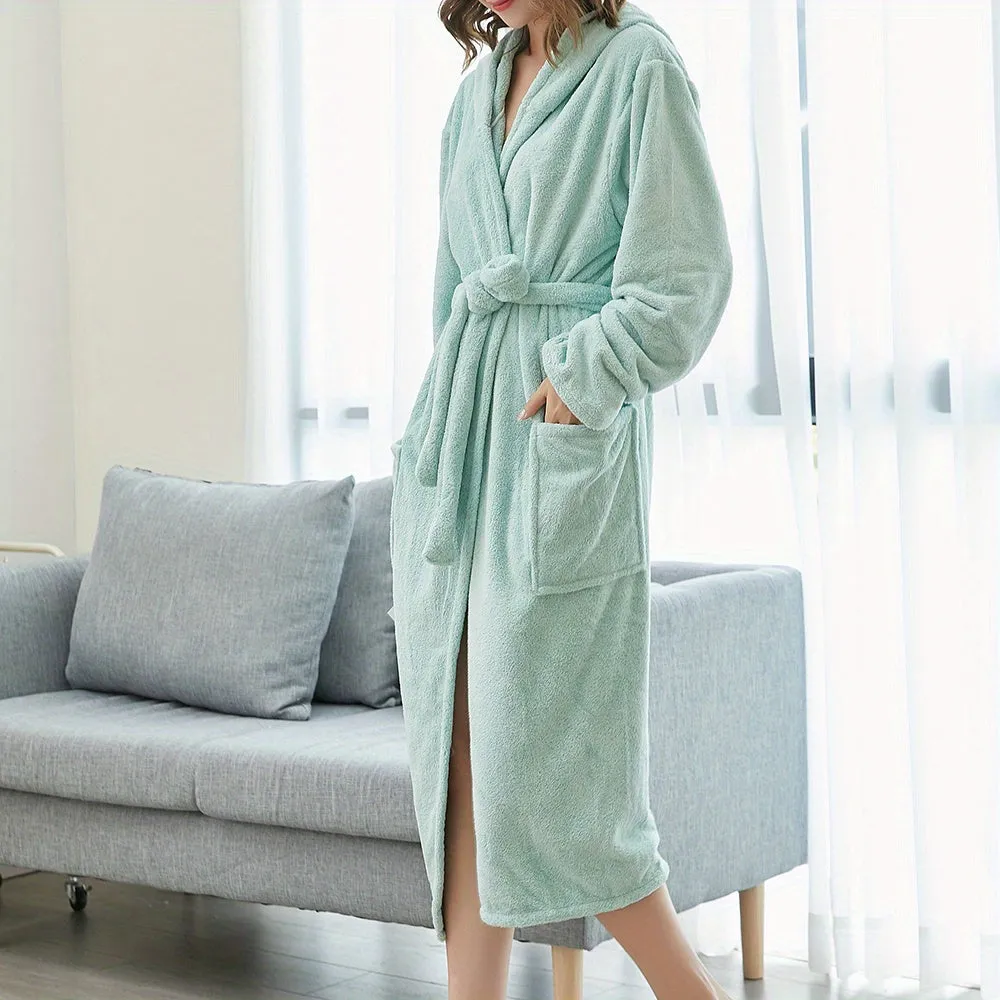 1pc Adjustable Spa Bathrobe for Women - Ultra-Soft, Large Towel Wrap for Home, Hotel, Sauna, Beach, Pool, Gym & Travel - Luxurious, Quick-Drying, Versatile Sauna Kilt