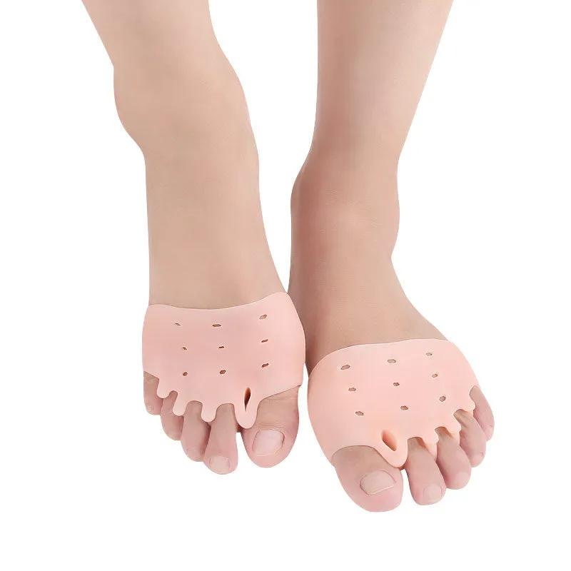 2pcs Toe Separator Bunion Orthotics Protector Overlapping Forefoot Pad