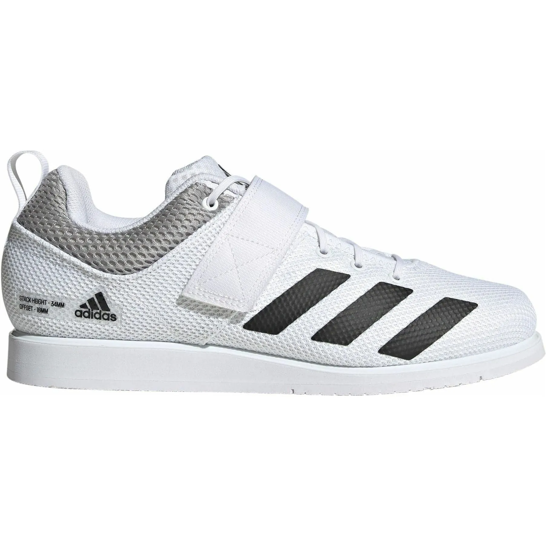 adidas Powerlift 5 Mens Weightlifting Shoes - White