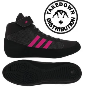 Adidas Shoe Wrestling HVC Kids Youth Black-Pink