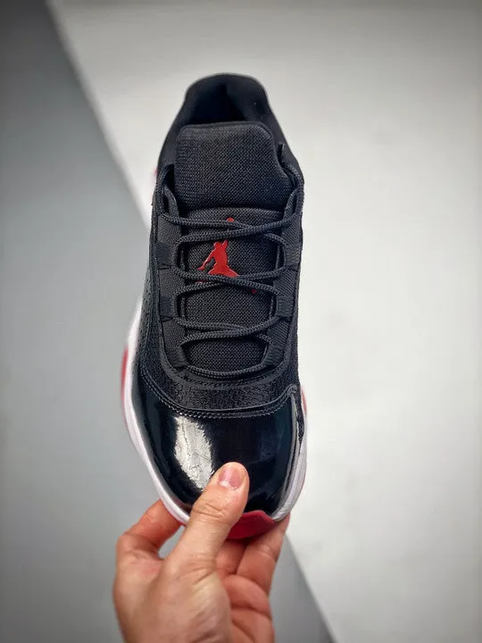 Air Jordan 11 CMFT Low ” Bred” Black/White-Gym Red