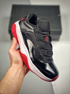 Air Jordan 11 CMFT Low ” Bred” Black/White-Gym Red