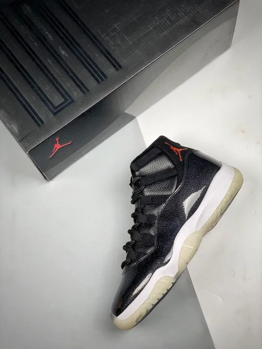 Air Jordan 11 Retro “72-10” Black/Gym Red-White 378037-002