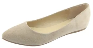 Anna Shoes Women's Classic Closed Pointy Toe Slip-On Ballet Flat