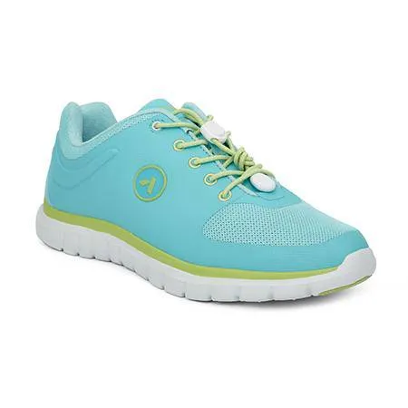 Anodyne Women's Shoes - Sports Runner (Teal/Lime)