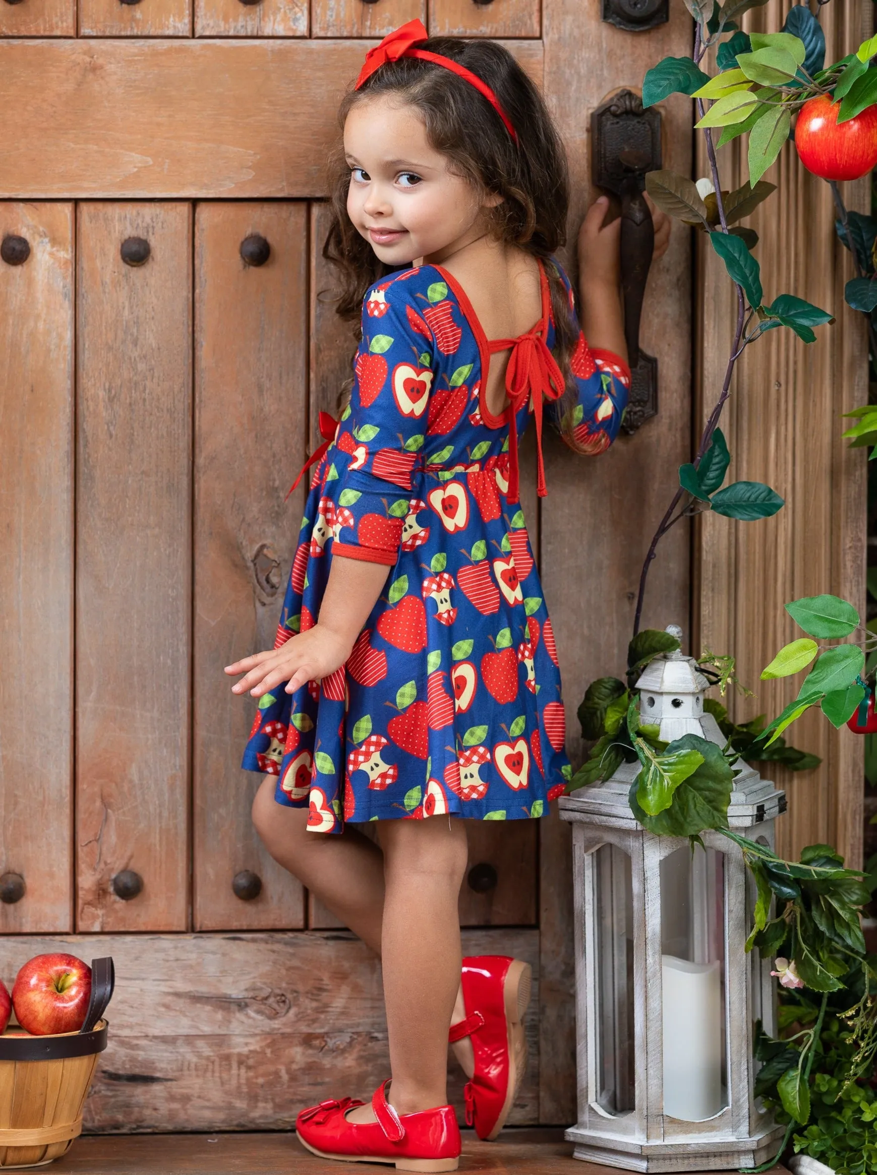 Apples For Days Skater Dress