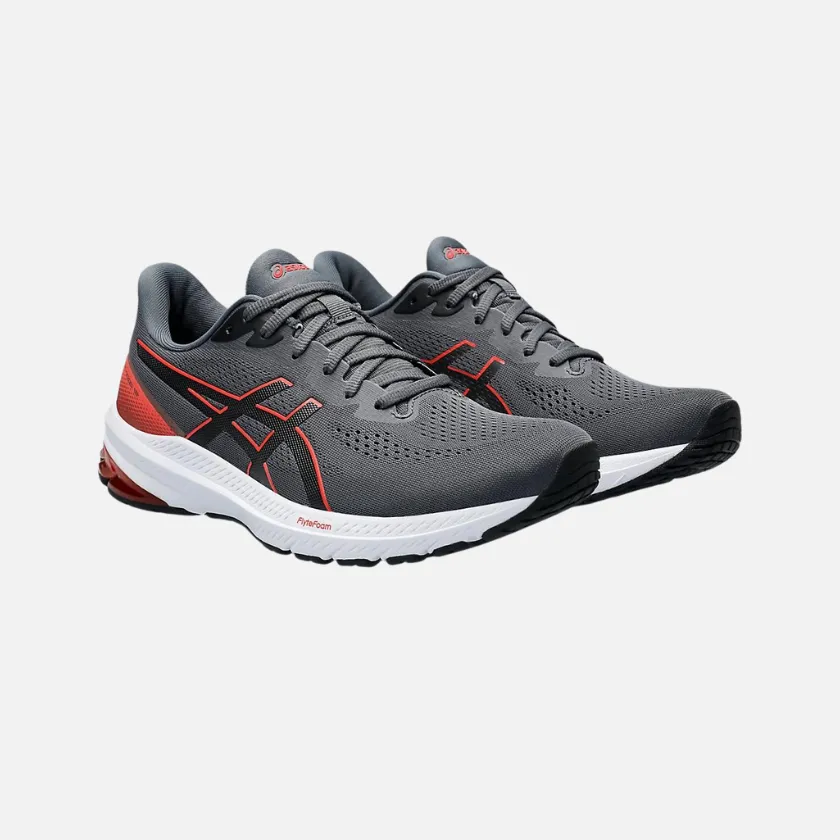 Asics GT-1000 12 Men's Running Shoes -Carrier Grey/True Red