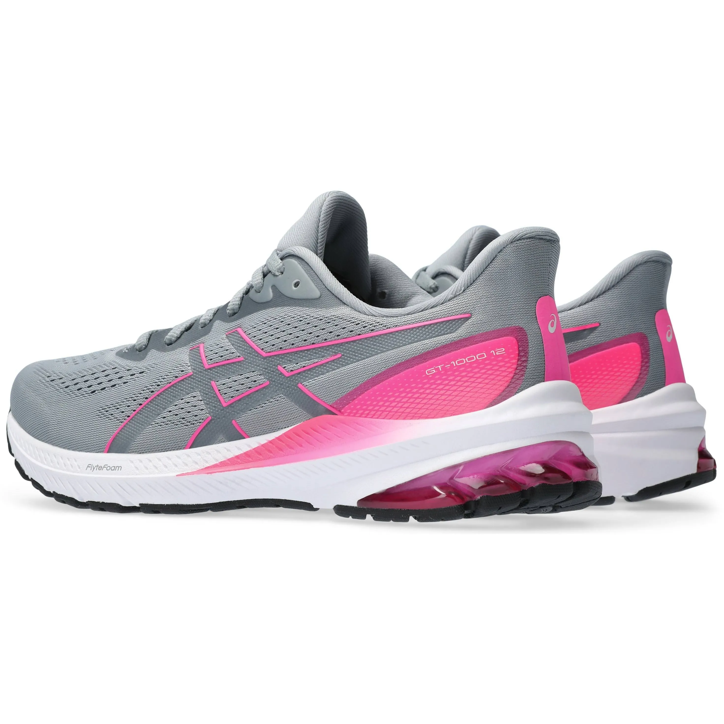 Asics GT 1000 12 Womens Running Shoes - Grey