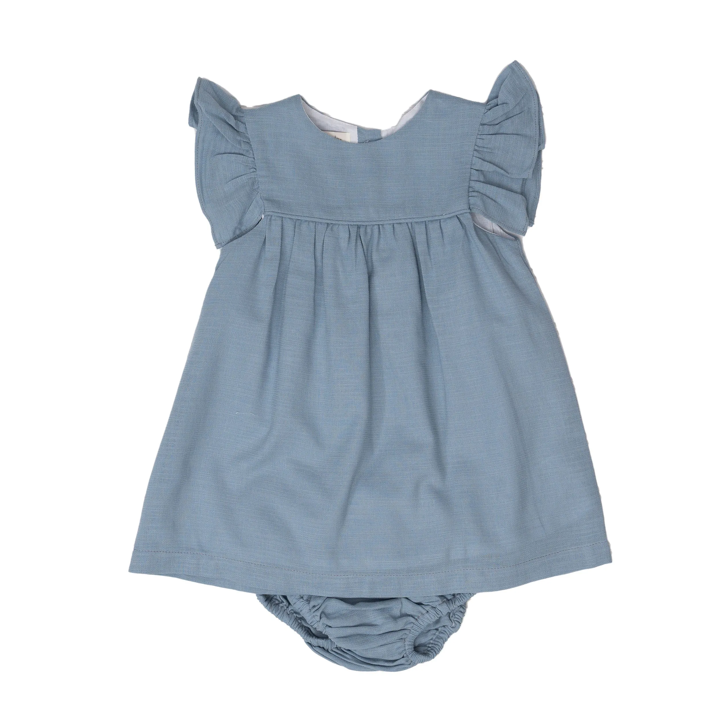 Avery Dusty Blue Bloomer Set