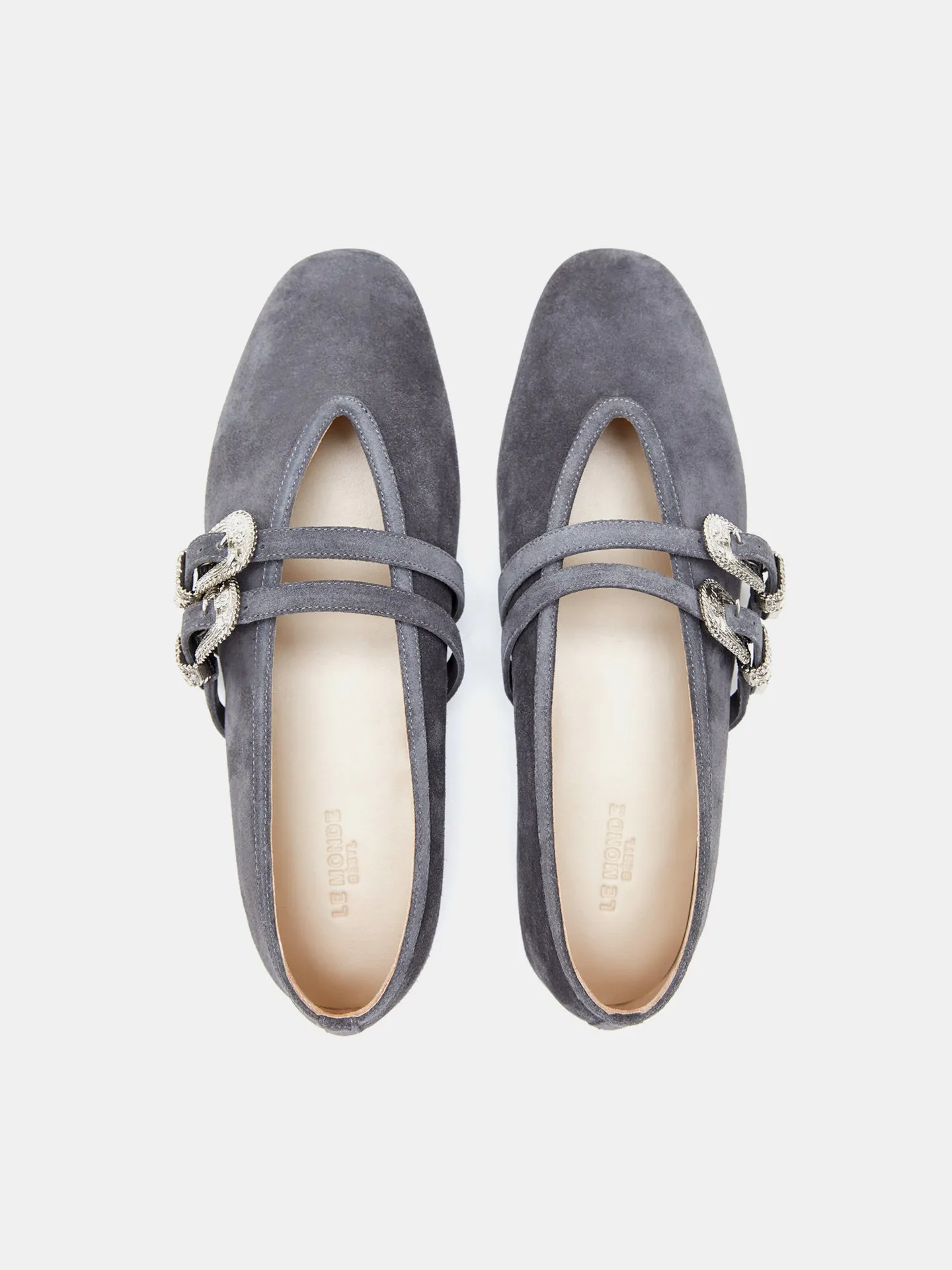 Ballet Claudia Slipper / Anthracite Suede