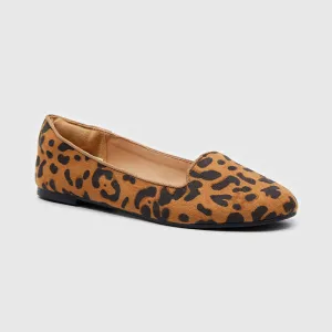 Ballet Flats Shoes Leopard