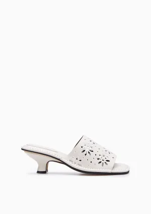 Barrett Mid Heels - Ivory