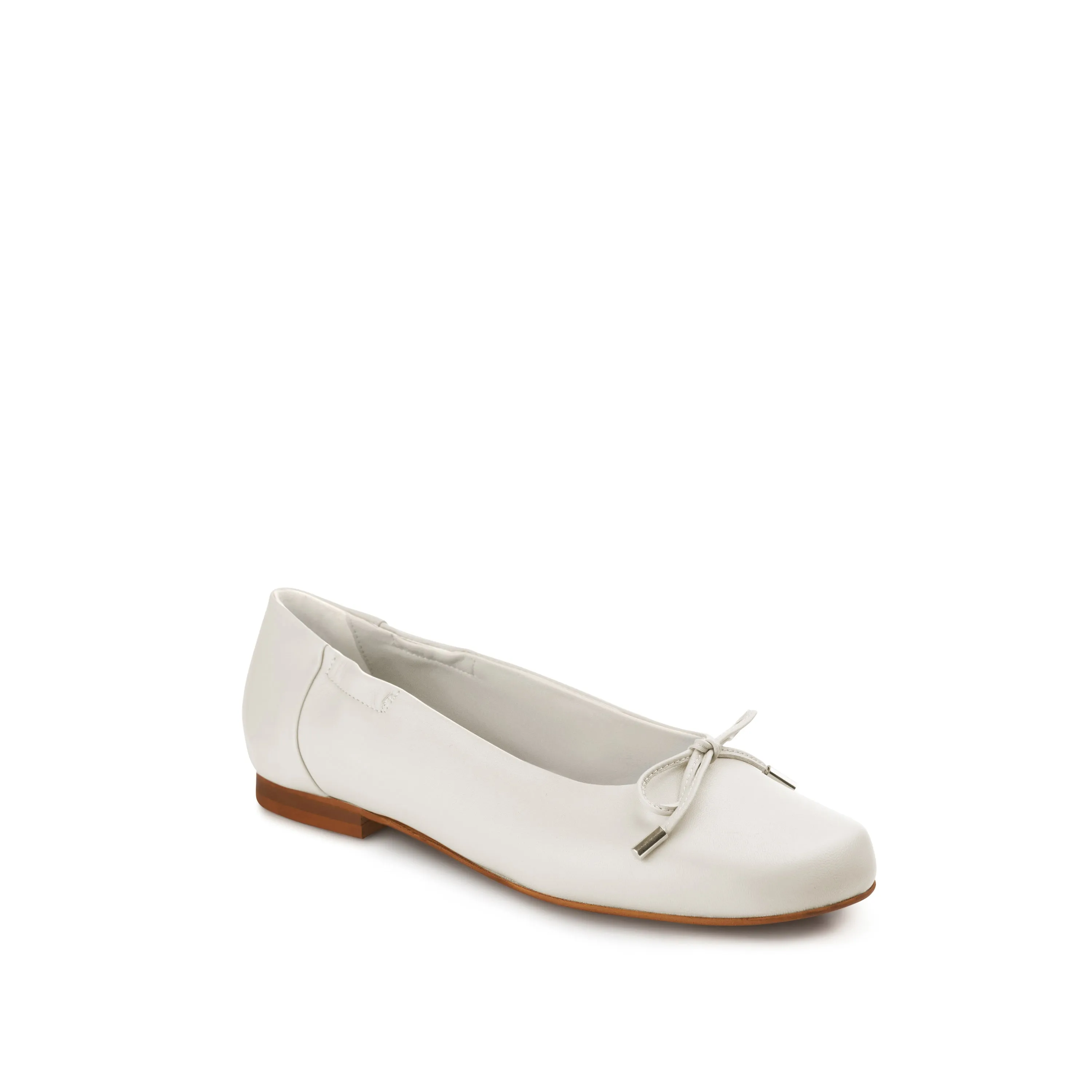 Belinda Flexlite Flats Bianco