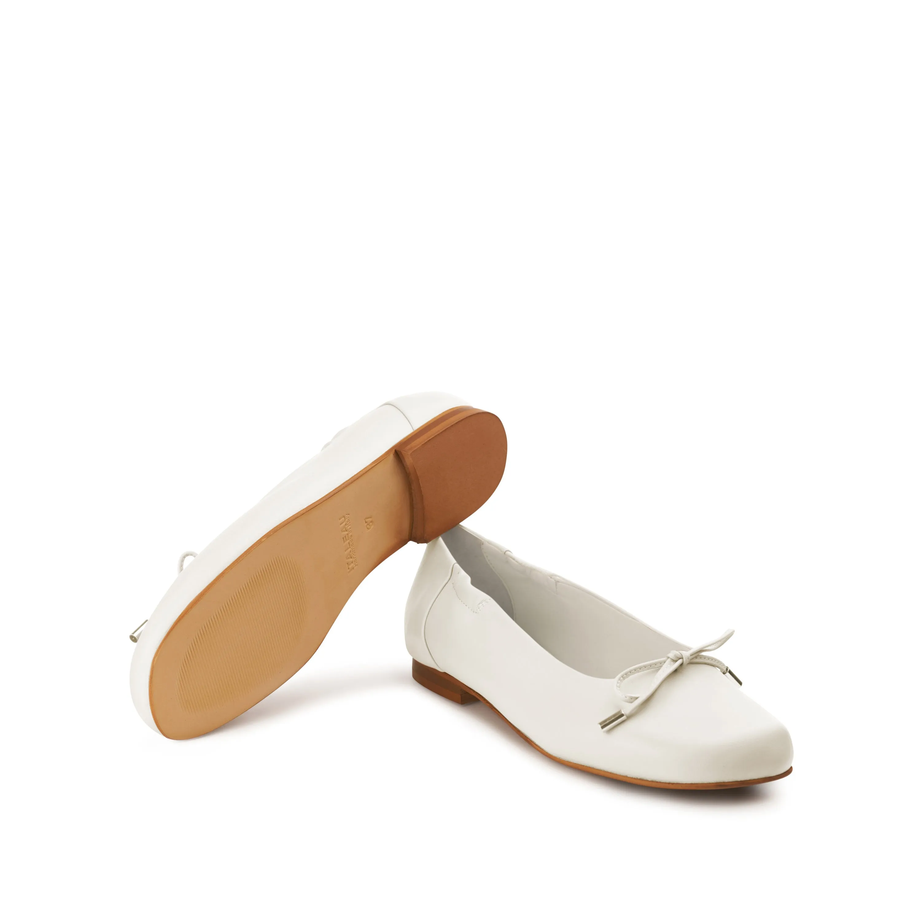 Belinda Flexlite Flats Bianco