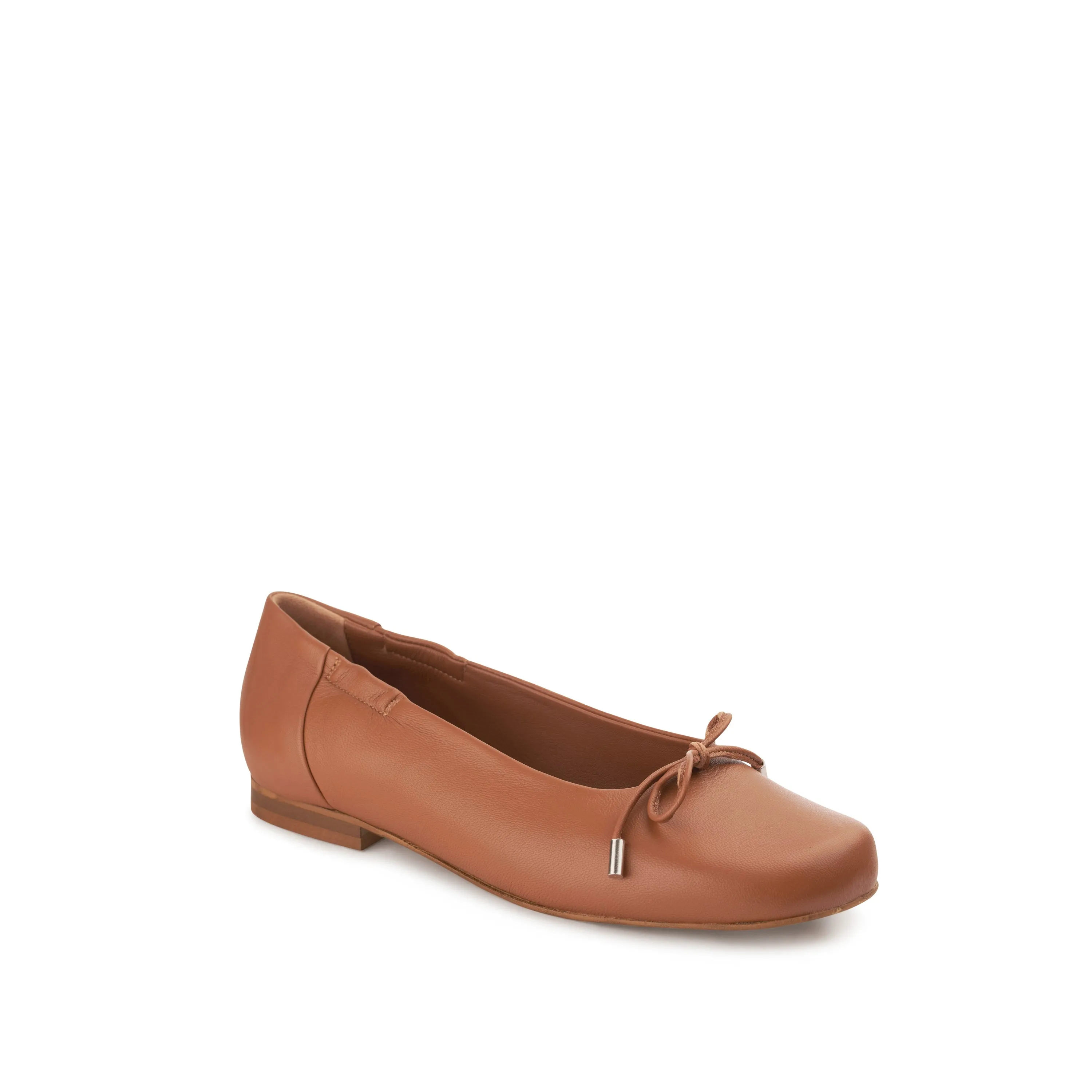 Belinda Flexlite Flats Chestnut