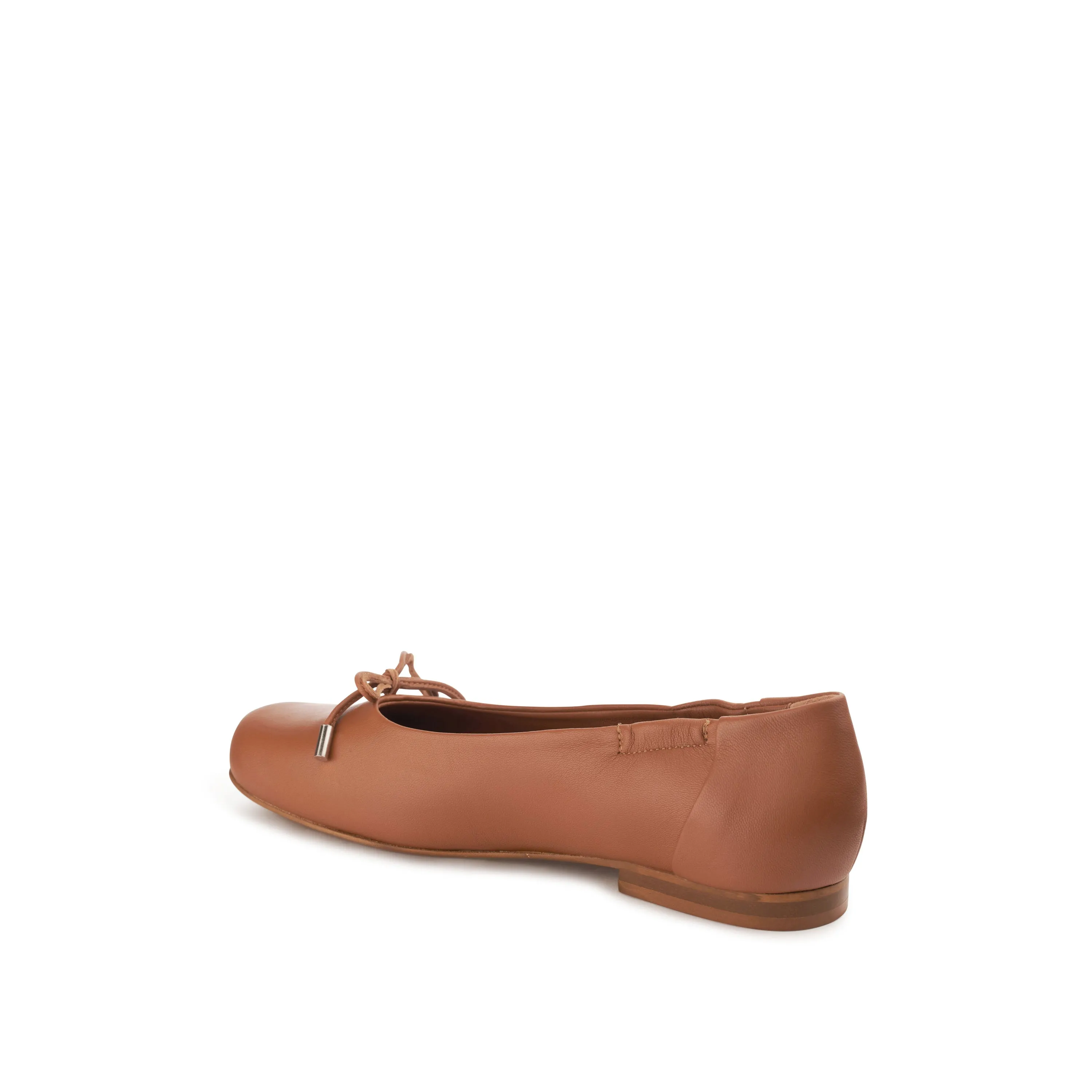 Belinda Flexlite Flats Chestnut