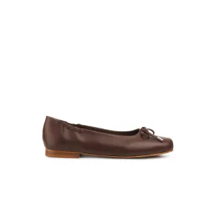 Belinda Flexlite Flats Chocolate