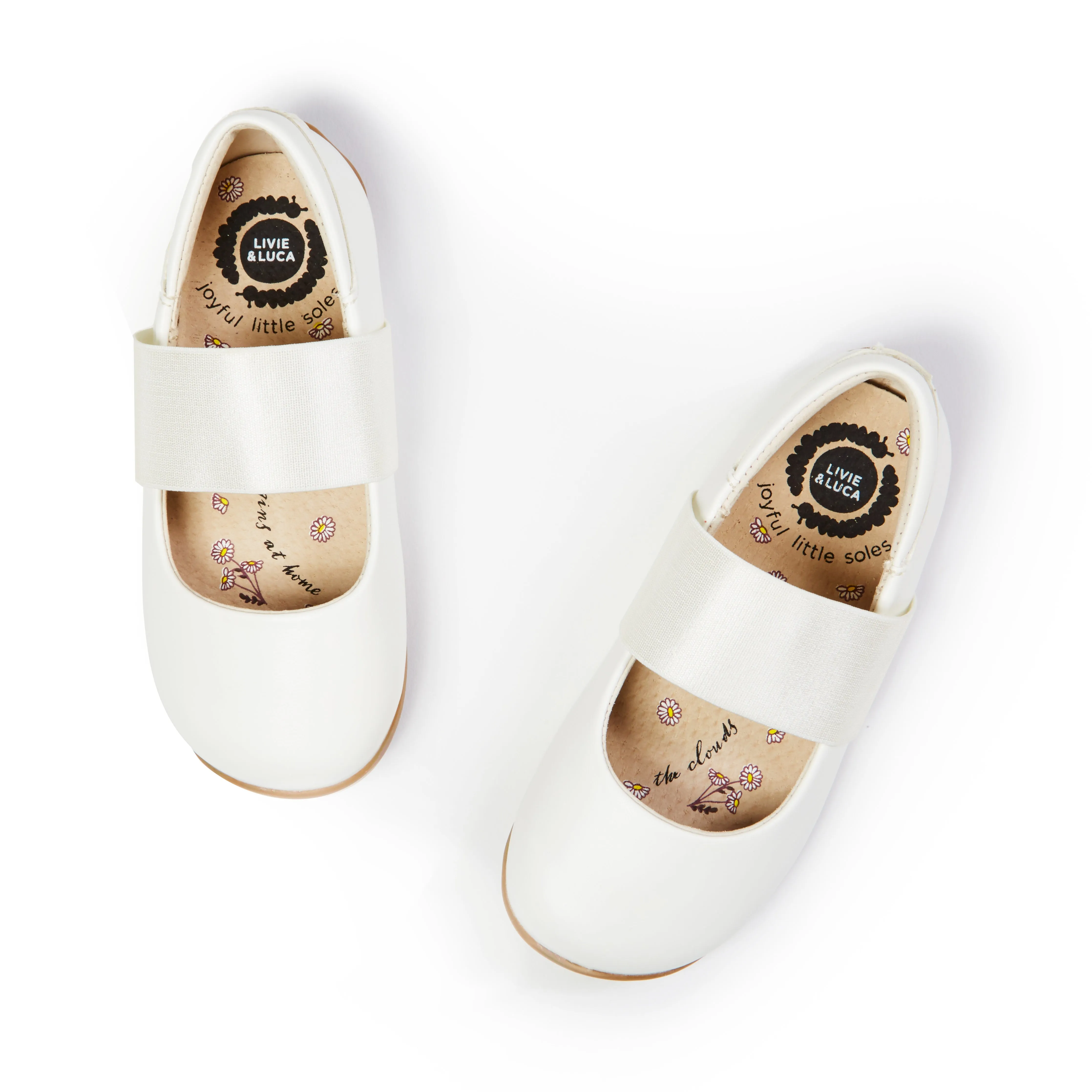 BELLA Ballet Flat | White