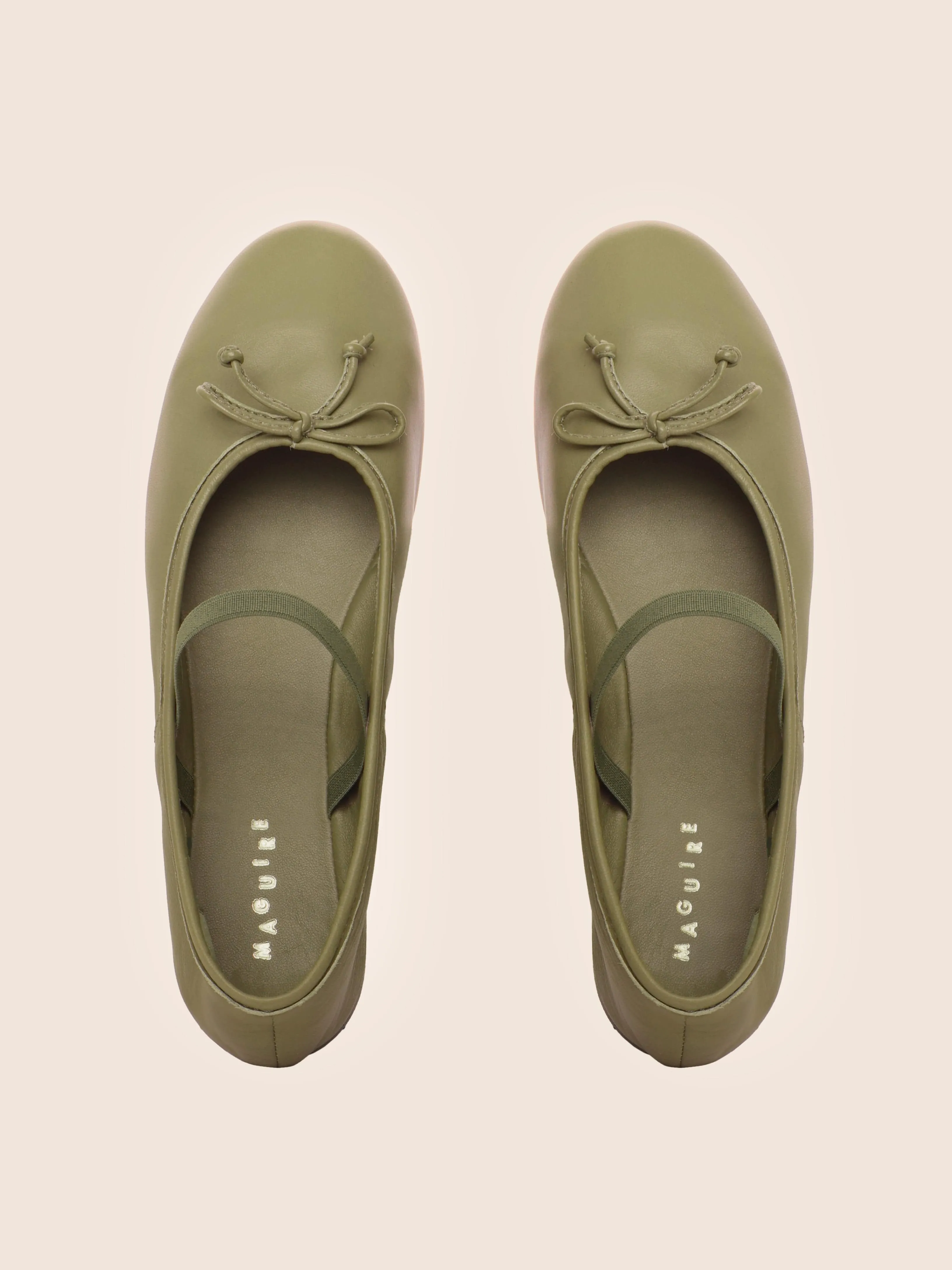 Betis Olive Ballerina