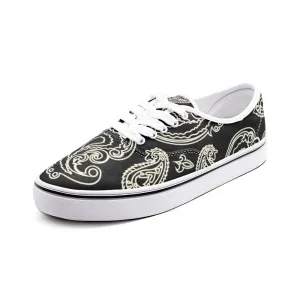 Black & Bone Paisley Low Cut Canvas Shoes