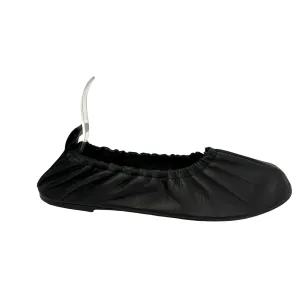 Black Ballerina Flats - 7.5