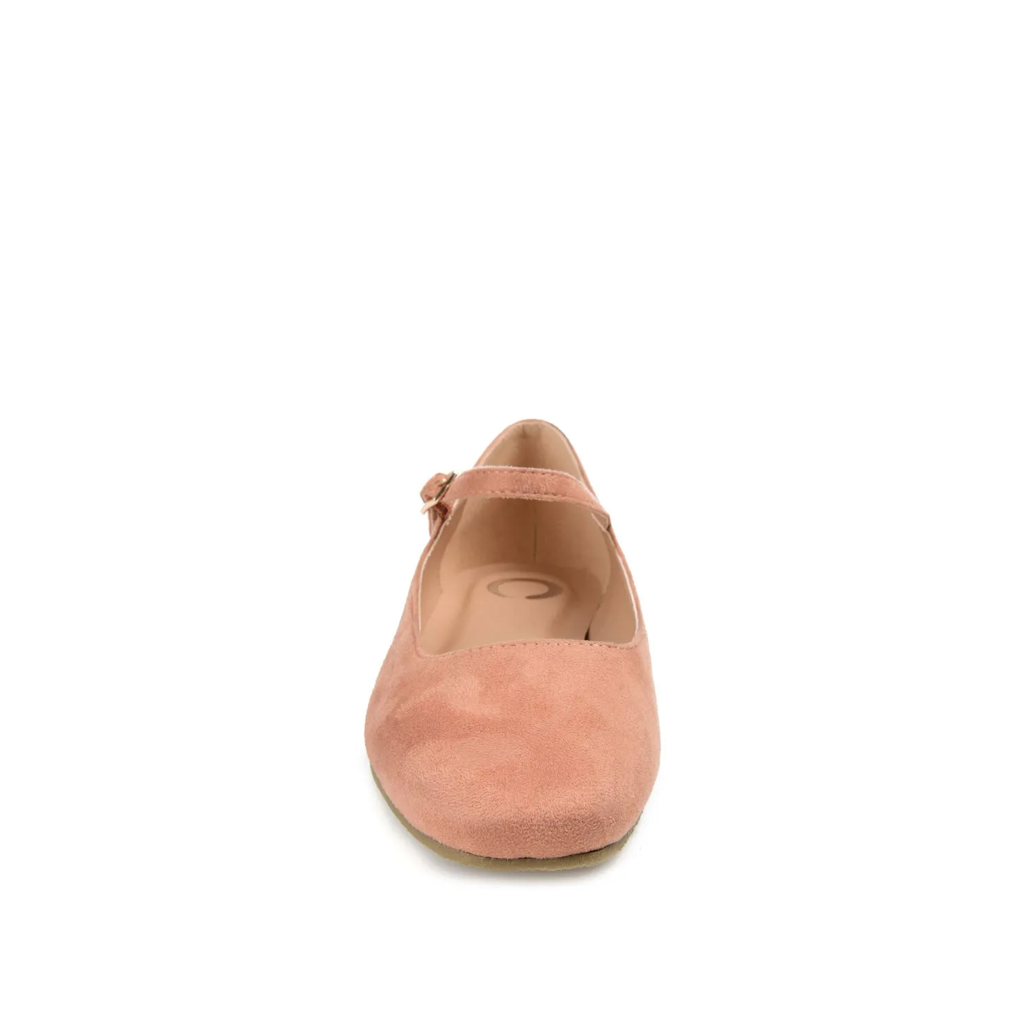 CARRIE BALLET FLATS IN FAUX SUEDE