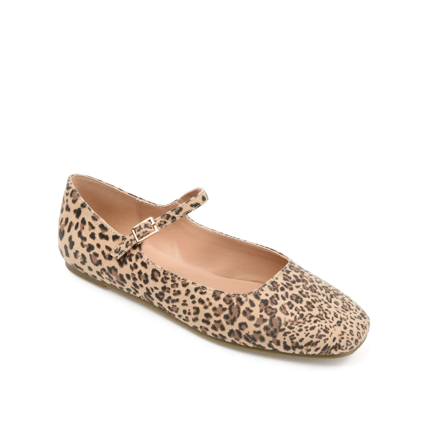 CARRIE BALLET FLATS IN FAUX SUEDE