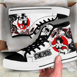 Carrot High Top Shoes Custom Anime OP Sneakers Japan Style