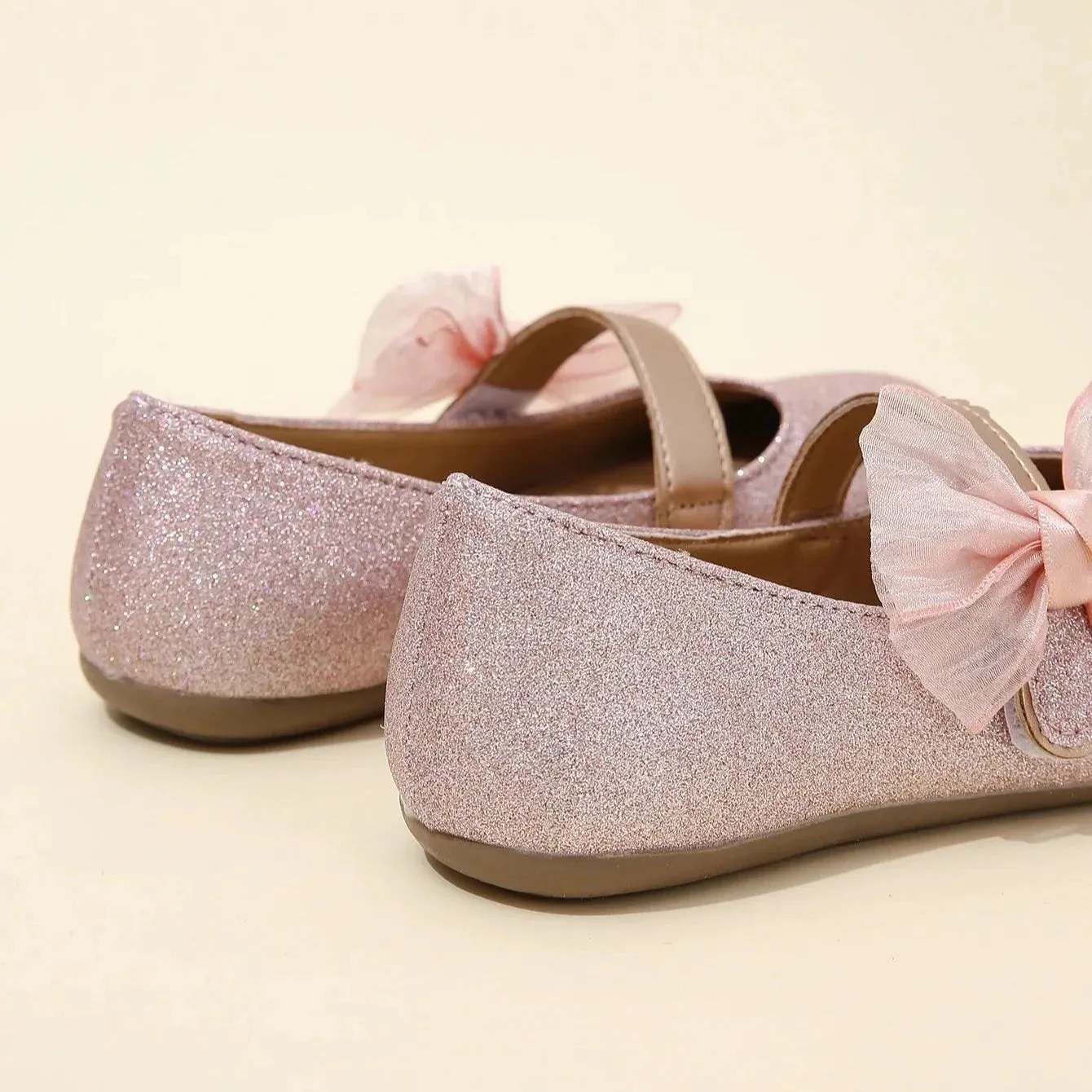 Children's Casual Shoes - Bow Shine Soft Flat - TSS311