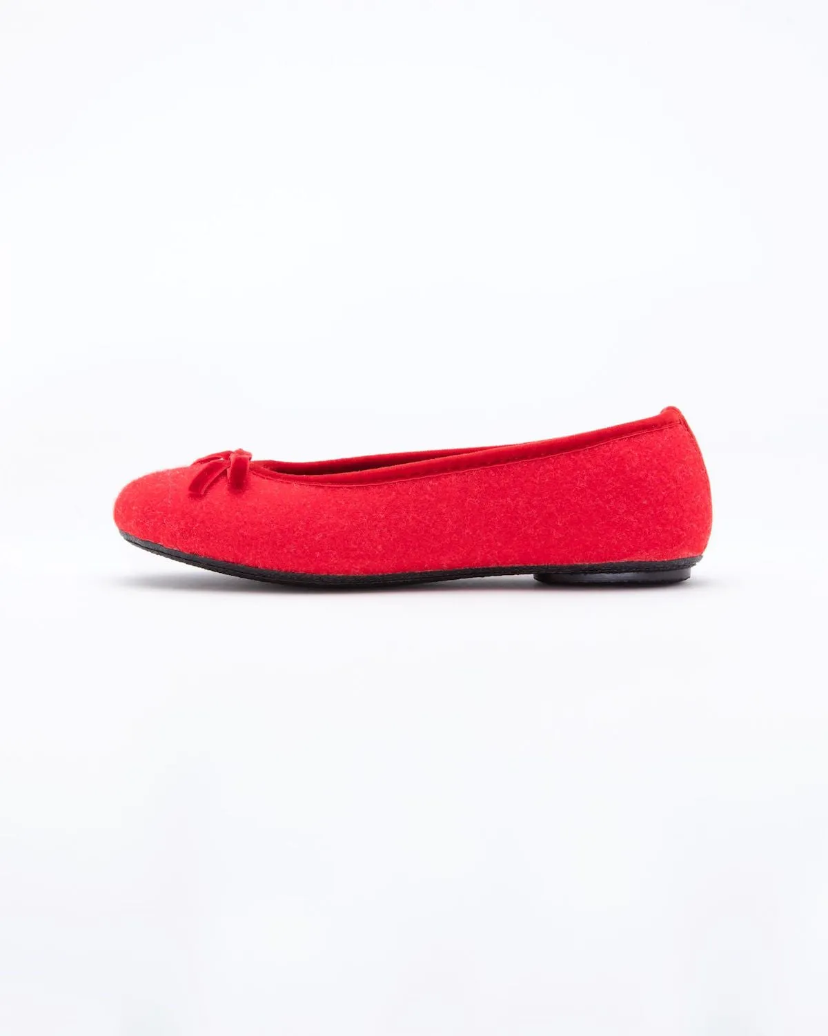 Cinderella Ballet Flat Slipper Red