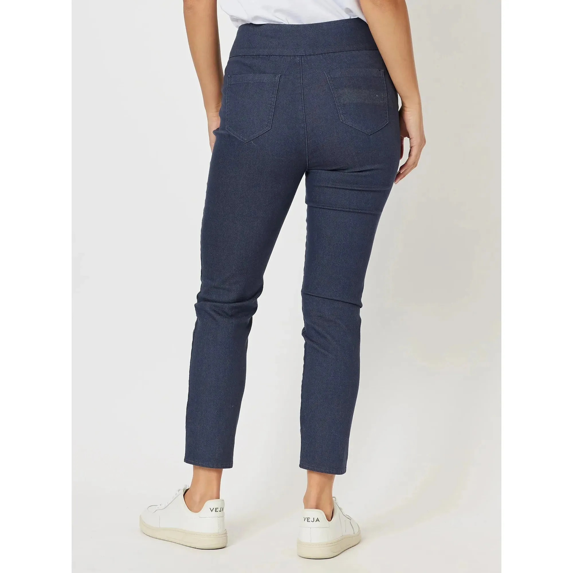 Clarity - Amelia Stretch Pull On Jegging Indigo