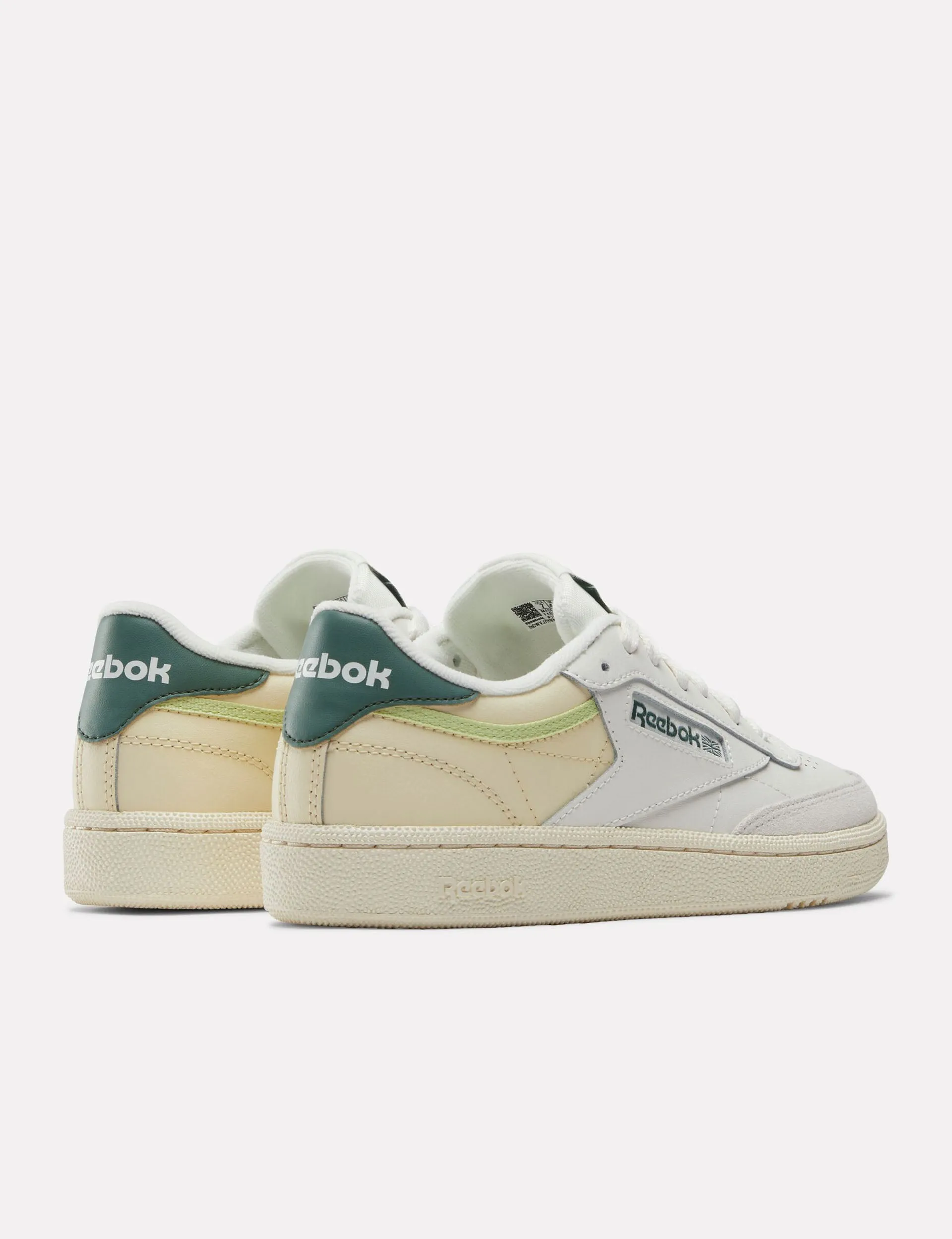 Club C 85 Shoes - Chalk/Vintage Chalk/Escape Green