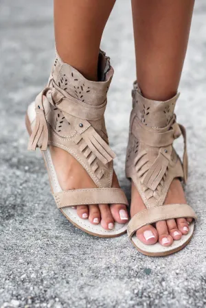 Cochise Cream Sandals