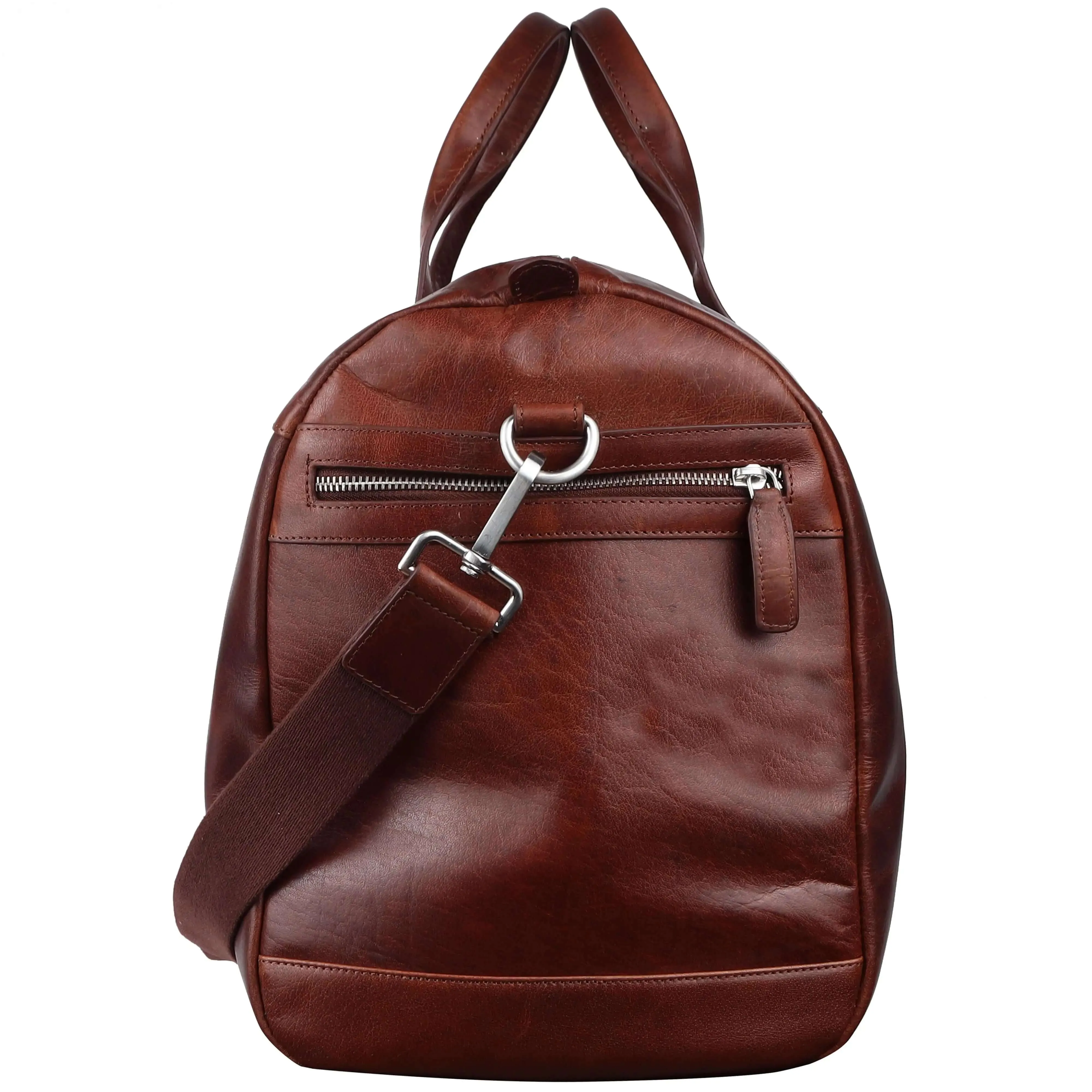 Comfortable Brown Duffle Bag: Stylish and Practical (37x57x19 cm)