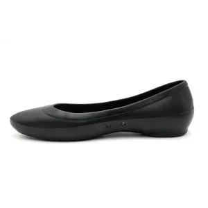 Crocs Ballerinas Rubber Black Colour For Women