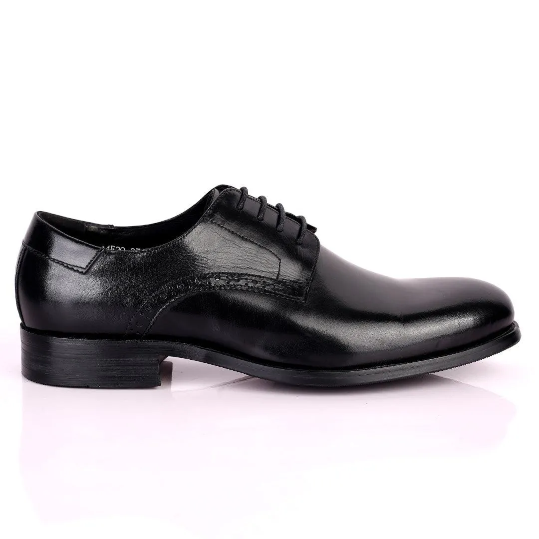 Dino Veratti Lace up Formal Superlative Shoe - Black