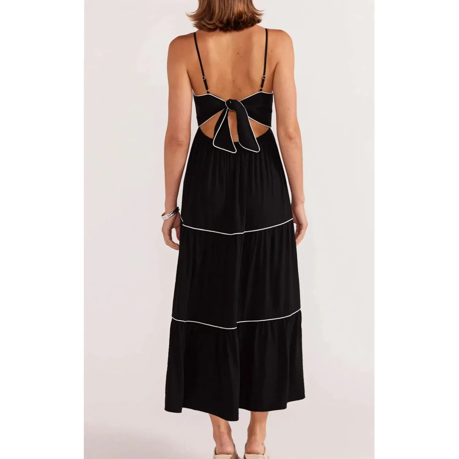 Dress Alexe Tie Back - Black