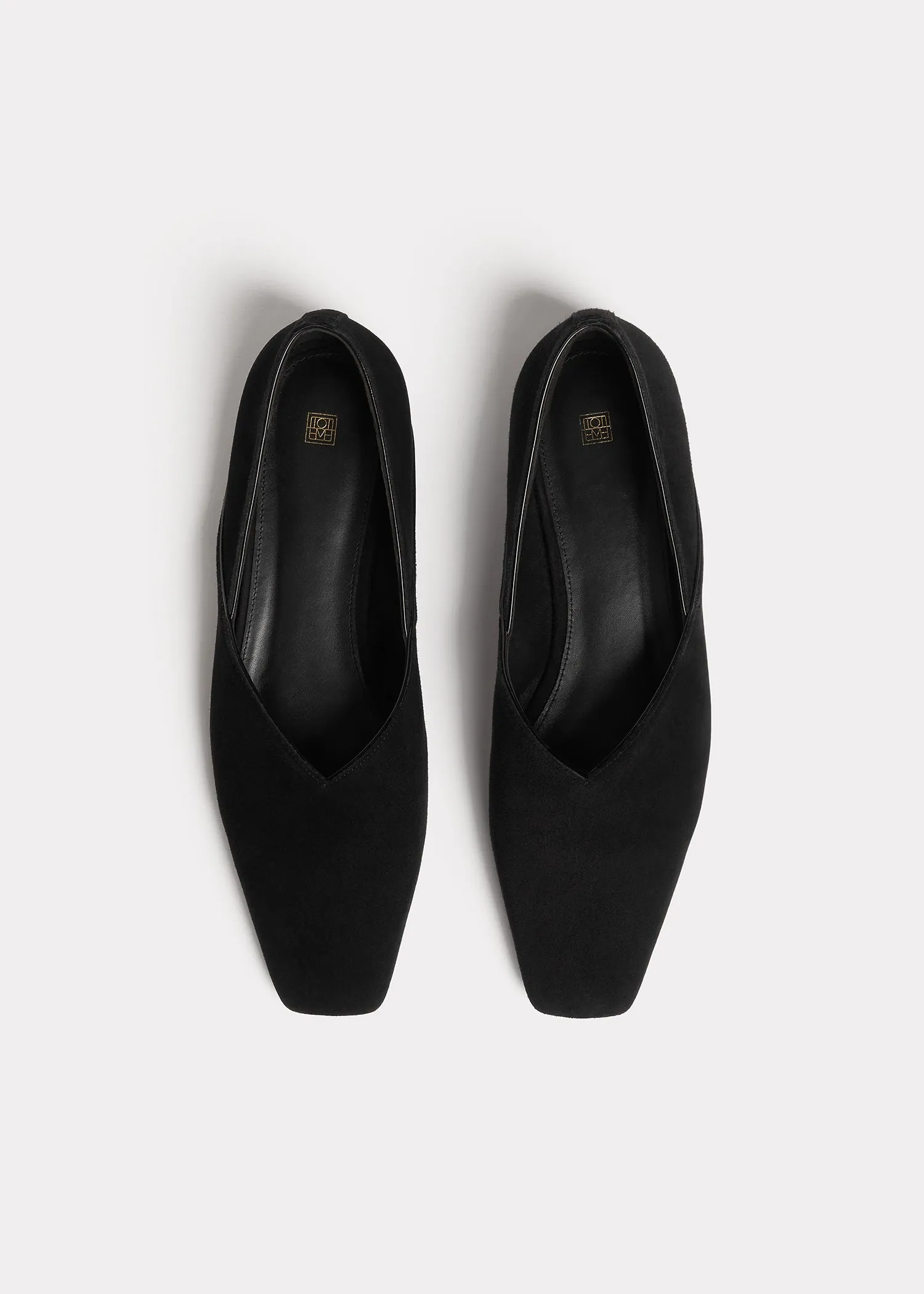 Everyday suede flats suede