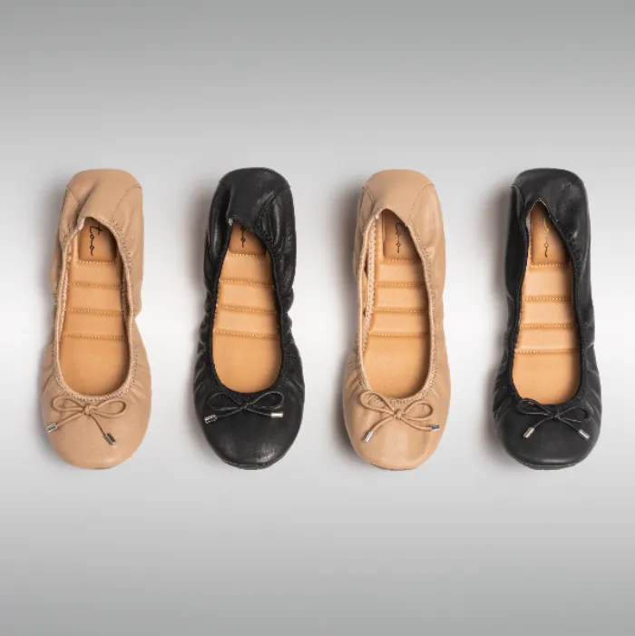 Exclusive Halle Leather Ballet Flat