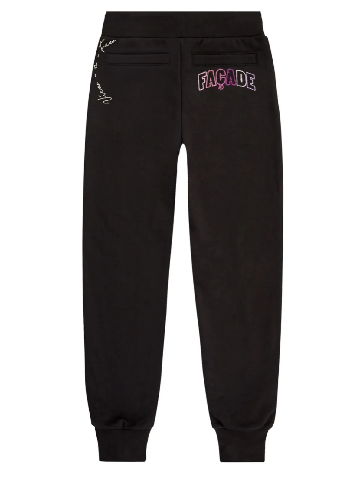 Facade Street Jogging Pants | BLACK