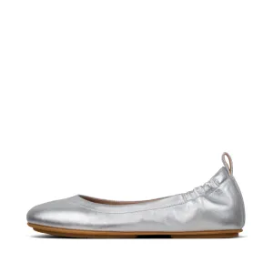 FitFlop Allegro Ballet Flats Silver