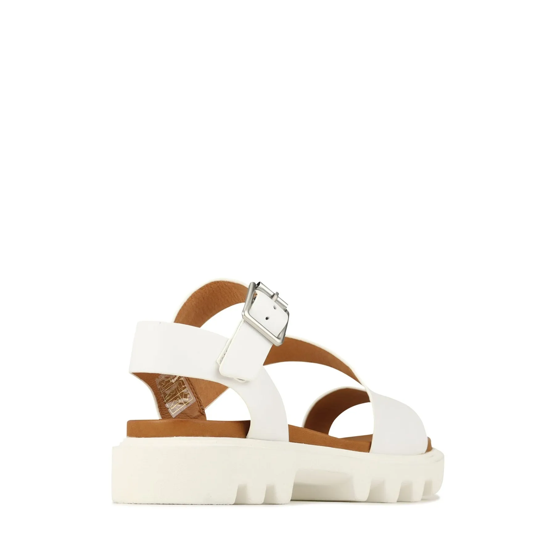 FLIGHER PLATFORM SANDALS LEATHER