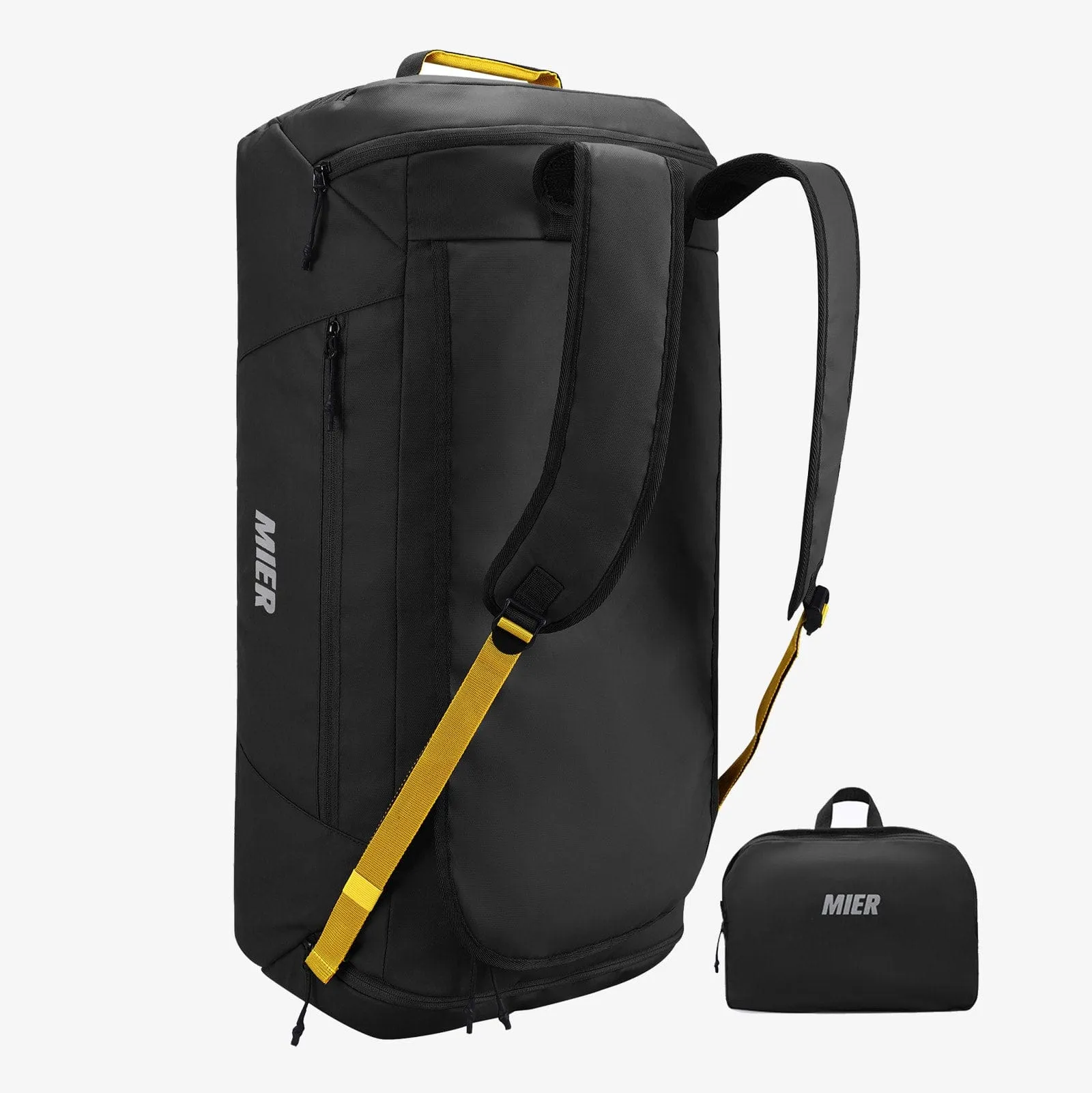 Foldable Travel Duffle Backpack with Compartment, Capacity 60L