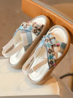 Girls Boho Style Sandals By Liv and Mia