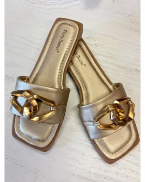 Golden Girl Sandal