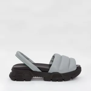 GOYA Cool Blue Quilted Sporty Sandal