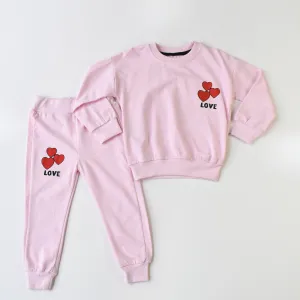 Heartfelt Love Girls Casual Set