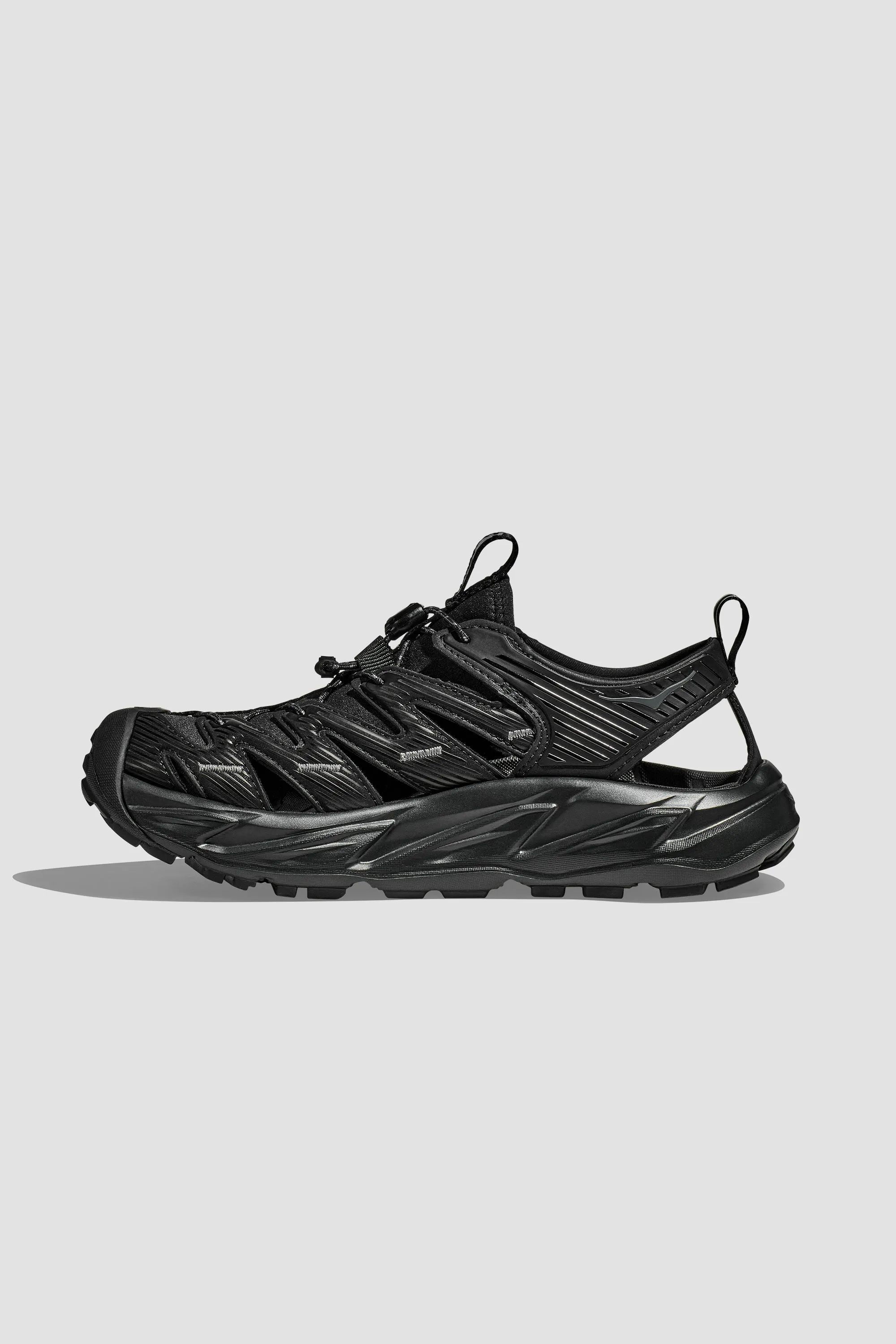 Hoka Men's Hopara Sandal in Black/Black