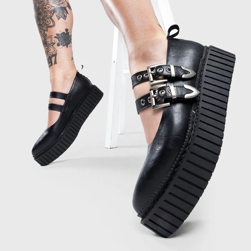 I'm A Believer Chunky Platform Creeper Shoes