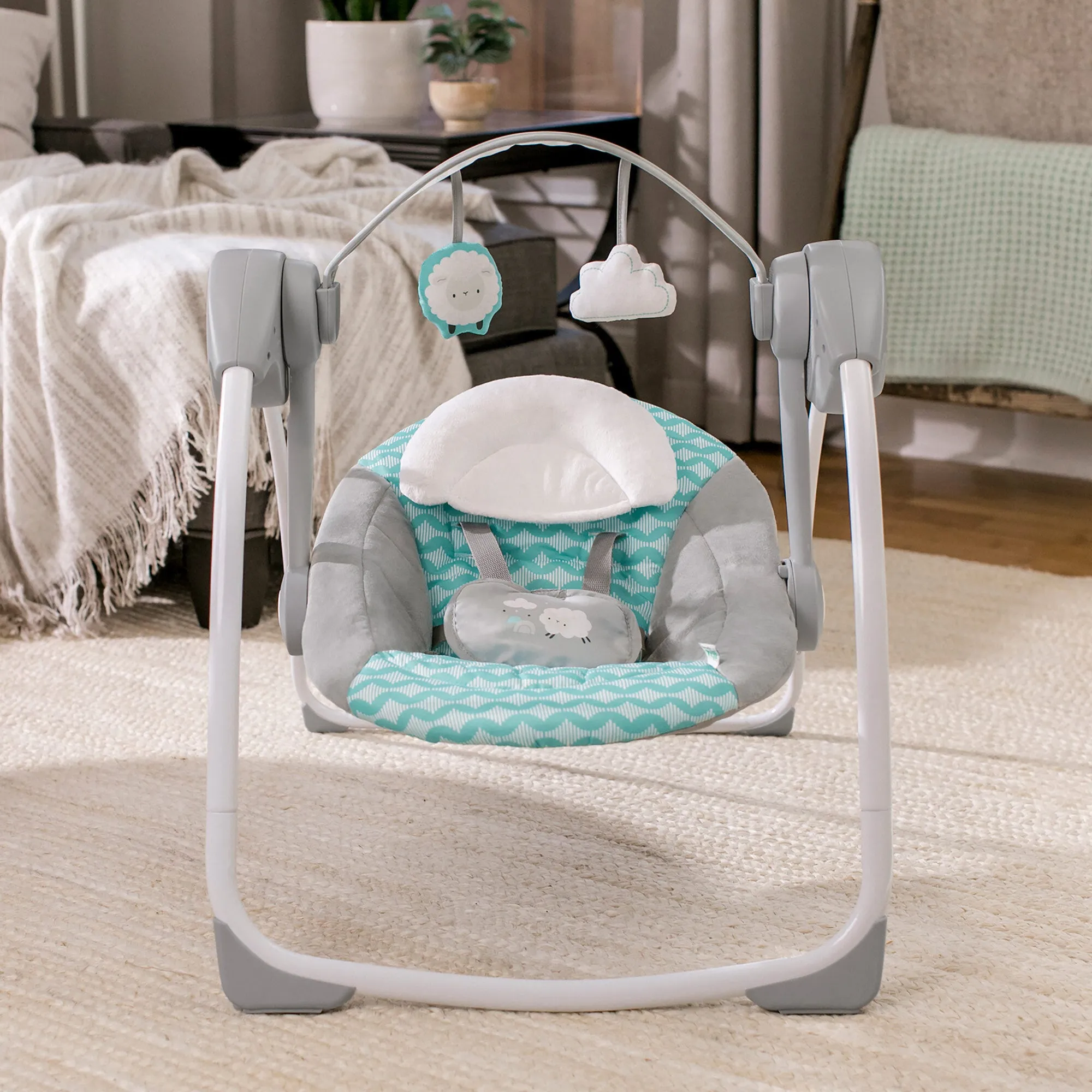 inGenuity - Ity Swingity Swing EasyFold Portable Swing Goji